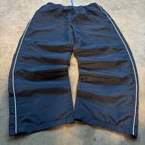 Old Navy Y2K Baggy Track Pants Side Stripe Vintage Streetwear Size XL